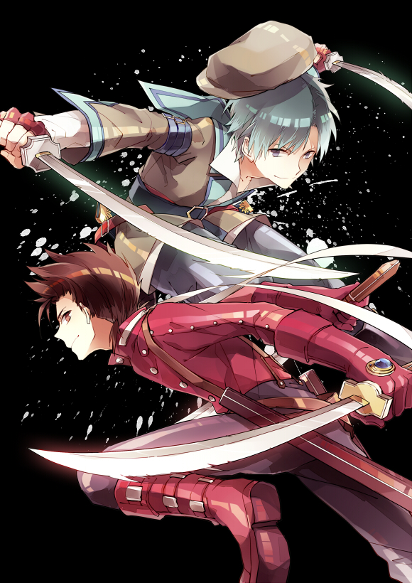 lloyd irving and spada belforma (tales of and 2 more) drawn by himishiro