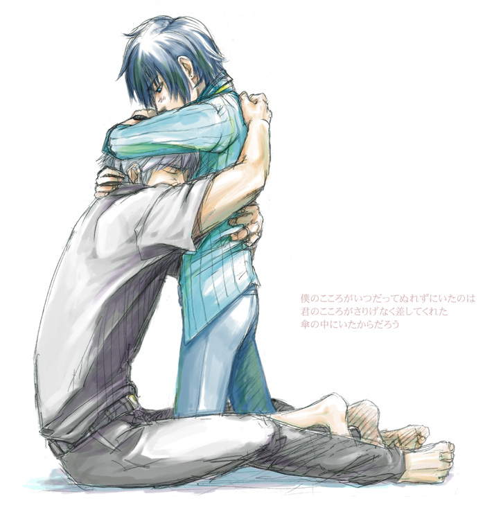 narukami yu and shirogane naoto (persona and 1 more) drawn by mizuno_(hal0527)