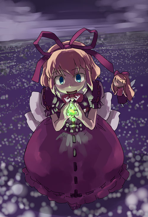 medicine melancholy and su-san (touhou) drawn by hirosato