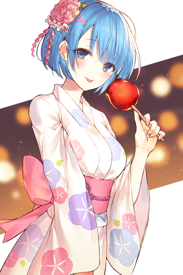 rem (re:zero kara hajimeru isekai seikatsu) drawn by kh_(kh_1128)
