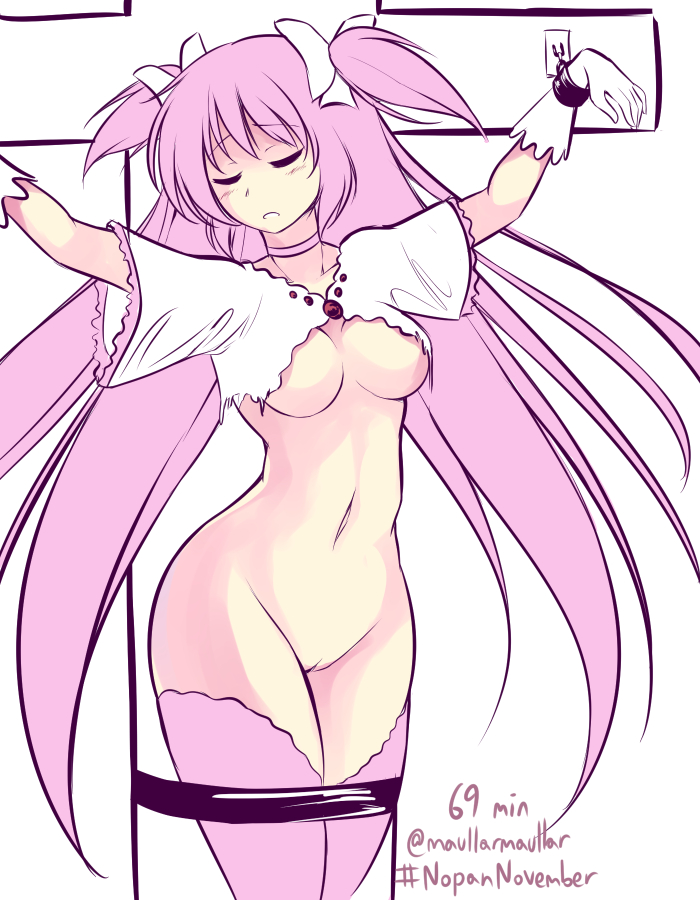 kaname madoka and ultimate madoka (mahou shoujo madoka magica) drawn by maullarmaullar