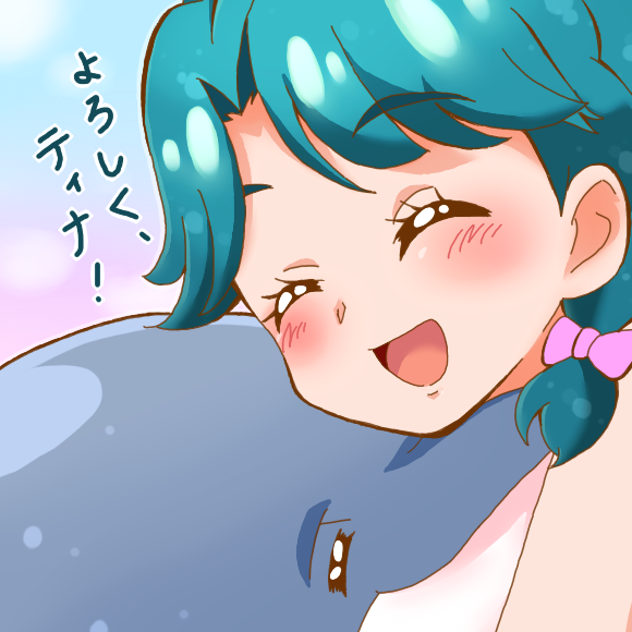 kaidou minami and tina (precure and 1 more) drawn by hinata_(laby_spe)