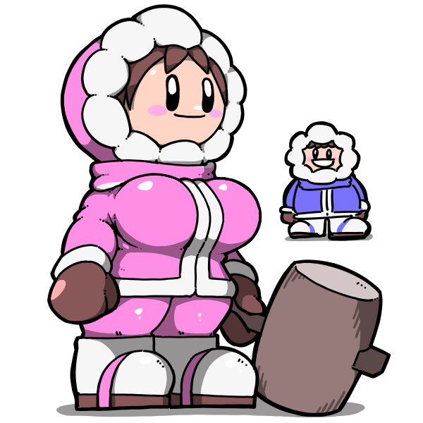 nana and popo (ice climber) drawn by name_omoitukan2