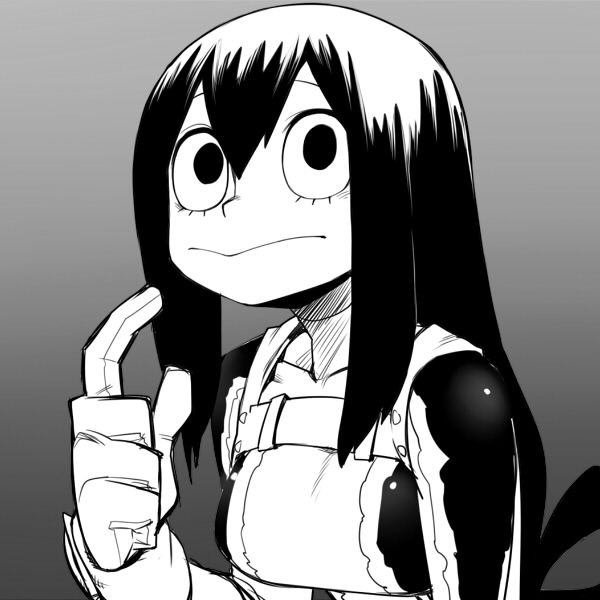 asui tsuyu (boku no hero academia) drawn by spacezin