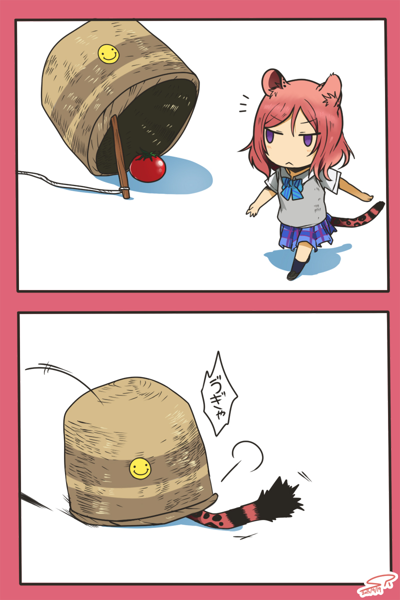 nishikino maki (love live! and 1 more) drawn by suan_ringo