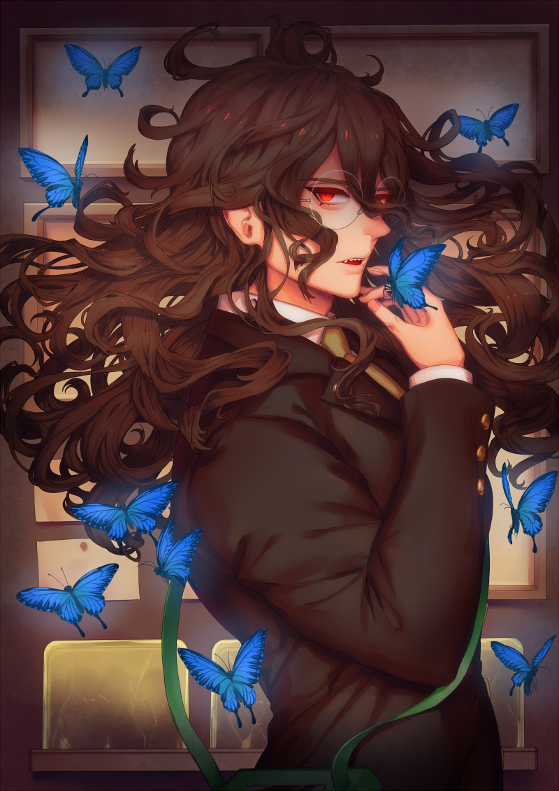 gokuhara gonta (danganronpa and 1 more) drawn by kogarashi_8