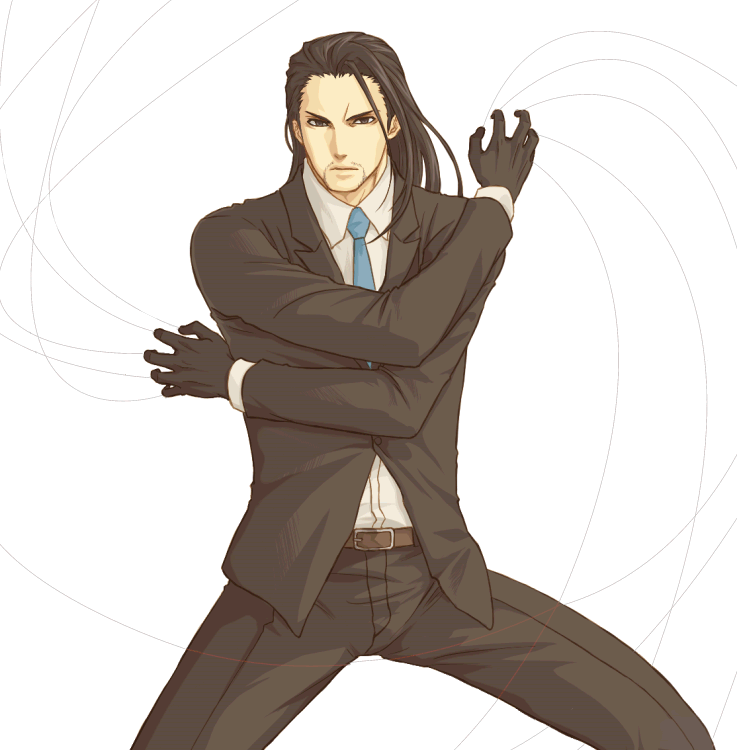 gustav munchausen (the king of fighters and 2 more) drawn by kan_(hasetani)