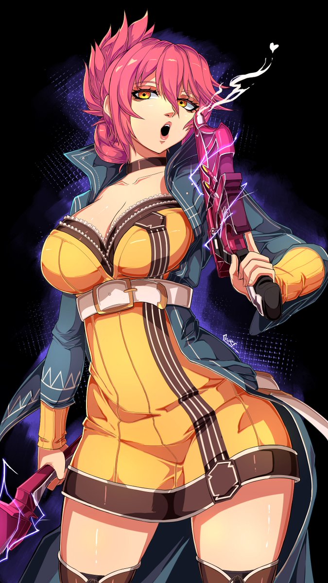 sara valestein (eiyuu densetsu and 2 more) drawn by warfakaid
