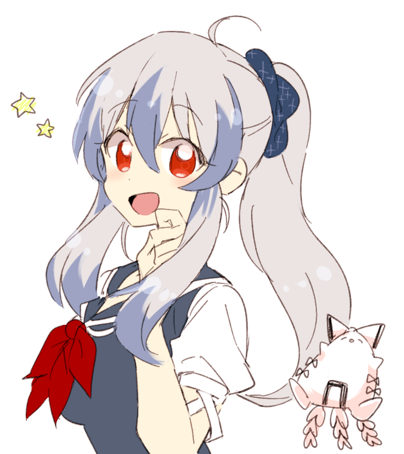 fujiwara no mokou and kamishirasawa keine (touhou) drawn by 6_(yuchae)