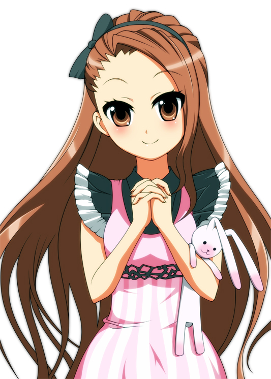 minase iori and usa-chan (idolmaster and 1 more) drawn by ookami_maito