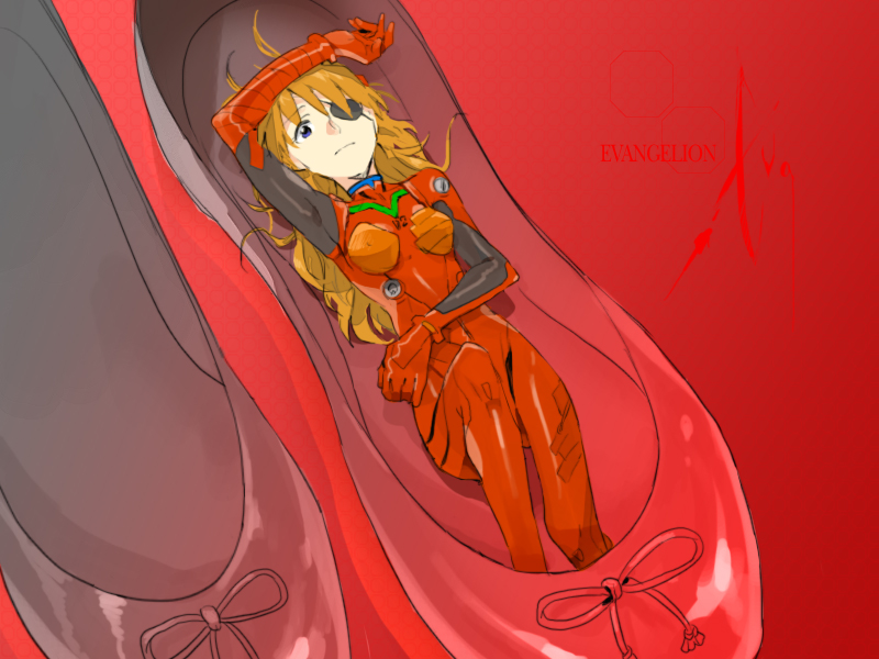 souryuu asuka langley (neon genesis evangelion and 2 more) drawn by fujiharu_(akamine)