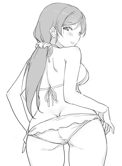 tojo nozomi (love live! and 1 more) drawn by duke_(inu_daimyou)