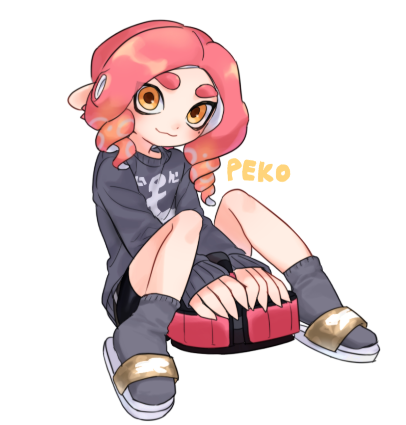 octoling player character and octoling boy (splatoon) drawn by ikki_(gsl_9708)