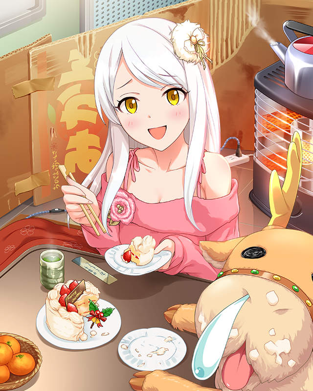 eve santaclaus and blitzen (idolmaster and 1 more)