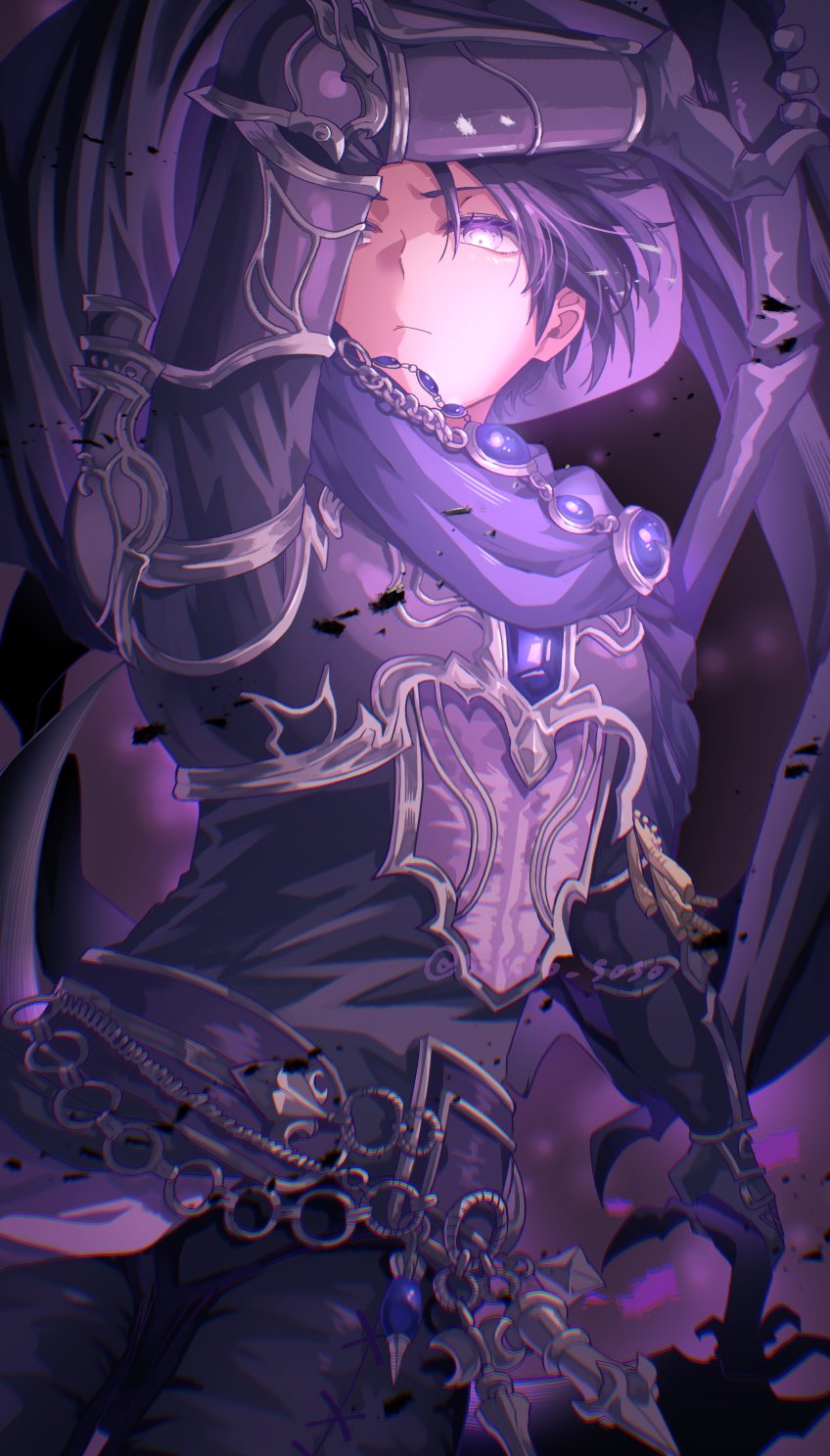 zero and reaper (final fantasy and 1 more) drawn by sikiso_soso