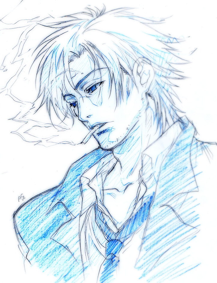 emiya kiritsugu (fate and 1 more) drawn by nishida_asako