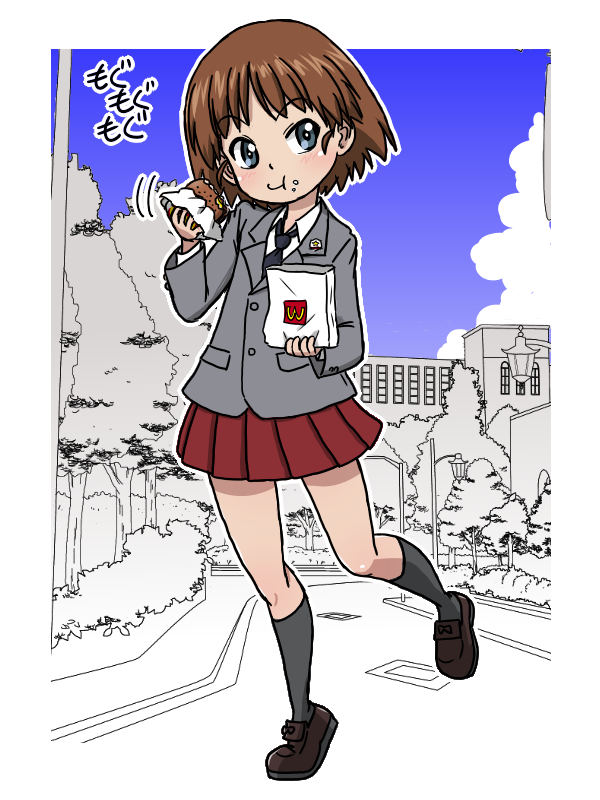 sakaguchi karina (girls und panzer) drawn by takahashi_kurage