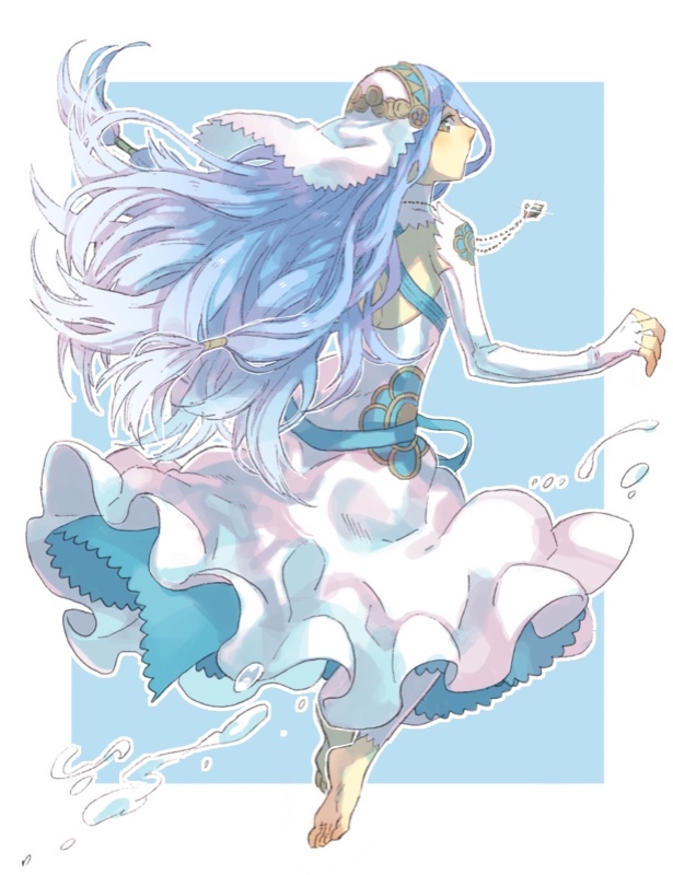 azura (fire emblem and 1 more) drawn by aisutabetao