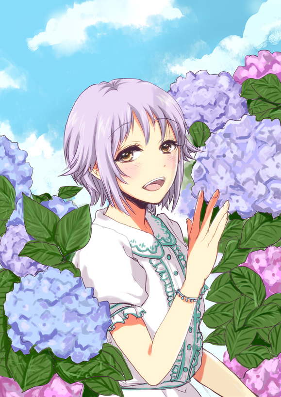 koshimizu sachiko (idolmaster and 1 more) drawn by momu_ge