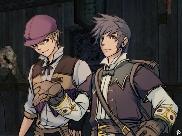 vincent rio and lorch furholden (granado espada) drawn by veraqueen