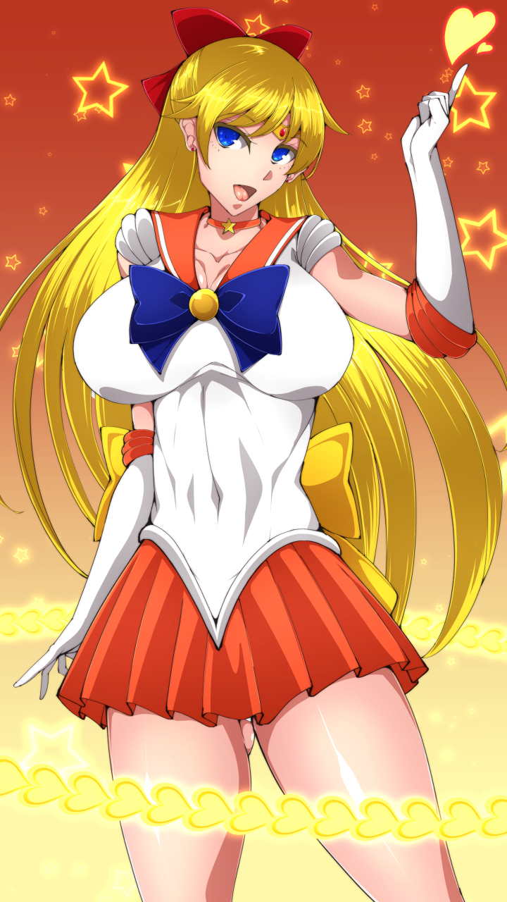 aino minako, sailor venus, and super sailor venus (bishoujo senshi sailor moon) drawn by byakkun_(byakkun8181)