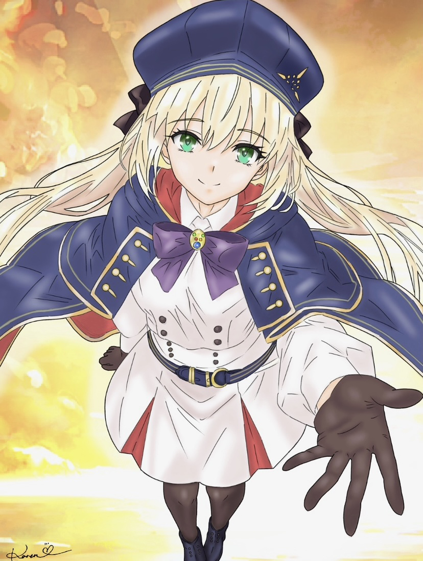 artoria pendragon and artoria caster (fate and 1 more) drawn by karenpi0717