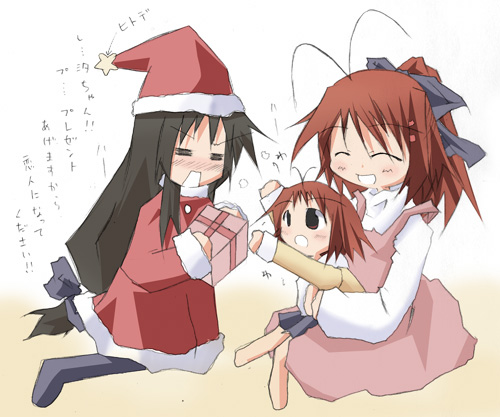 furukawa nagisa, ibuki fuuko, and okazaki ushio (clannad) drawn by mishima_yuuri