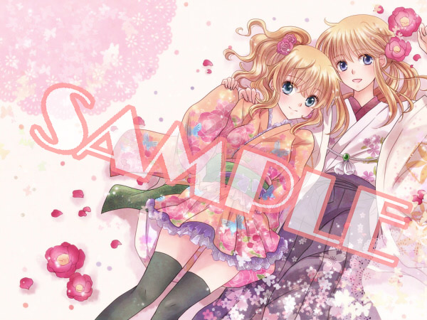 ushiromiya jessica and ushiromiya lion (umineko no naku koro ni) drawn by maekawa_suu
