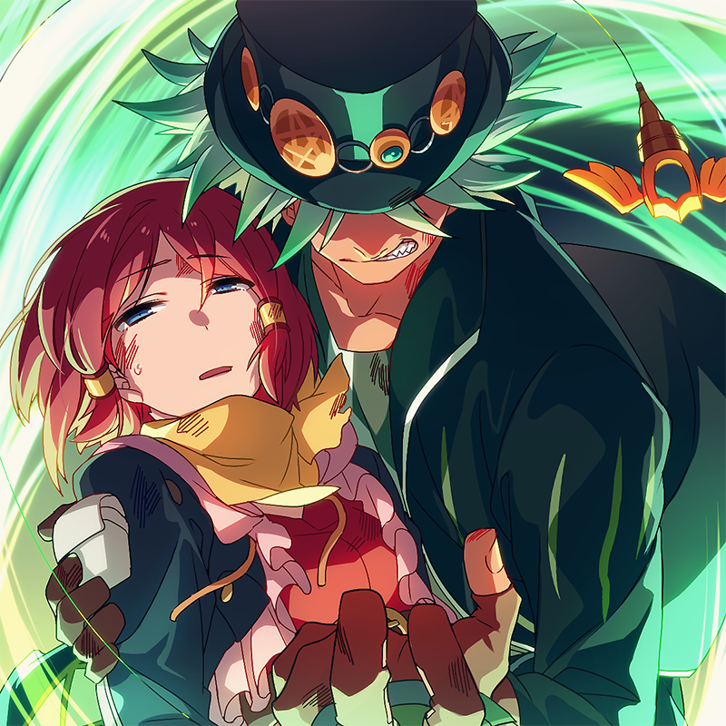 rose and dezel (tales of and 1 more) drawn by maguro_(ma-glo)