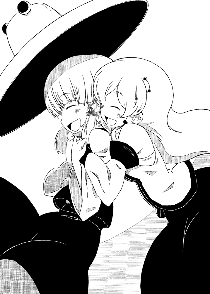 kochiya sanae and moriya suwako (touhou) drawn by sonson_(eleven)