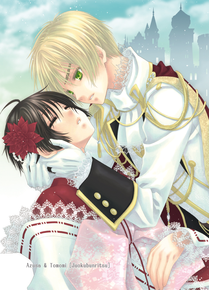 united kingdom and japan (axis powers hetalia) drawn by col-de-rosa