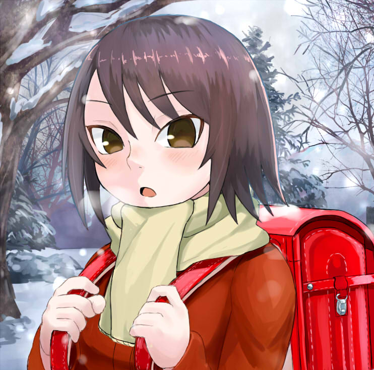 hinazuki kayo (boku dake ga inai machi) drawn by okitsugu