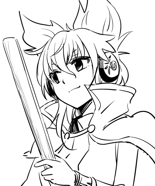 toyosatomimi no miko (touhou) drawn by leon_(mikiri_hassha)