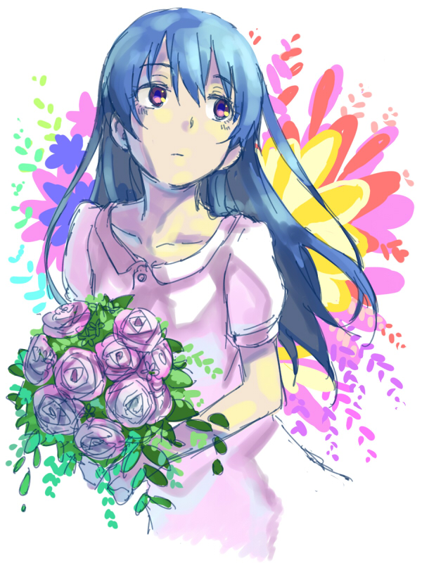 sonoda umi (love live! and 1 more) drawn by joint06