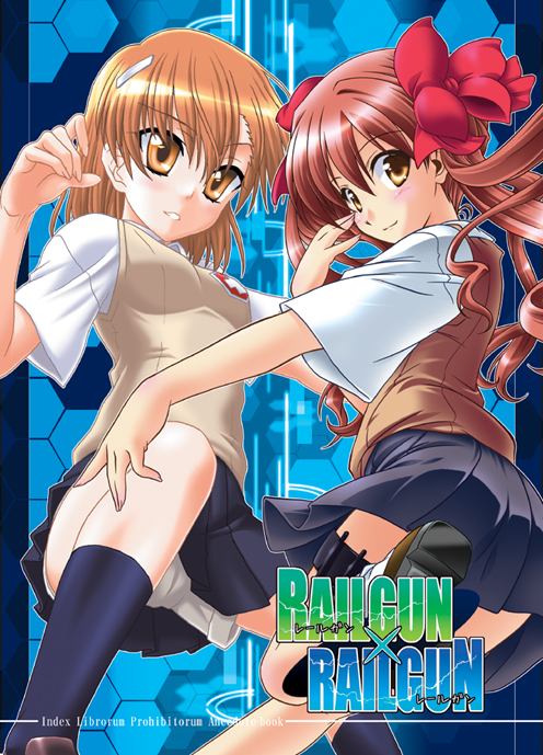 misaka mikoto and shirai kuroko (toaru majutsu no index and 1 more) drawn by akari_ryuryuwa