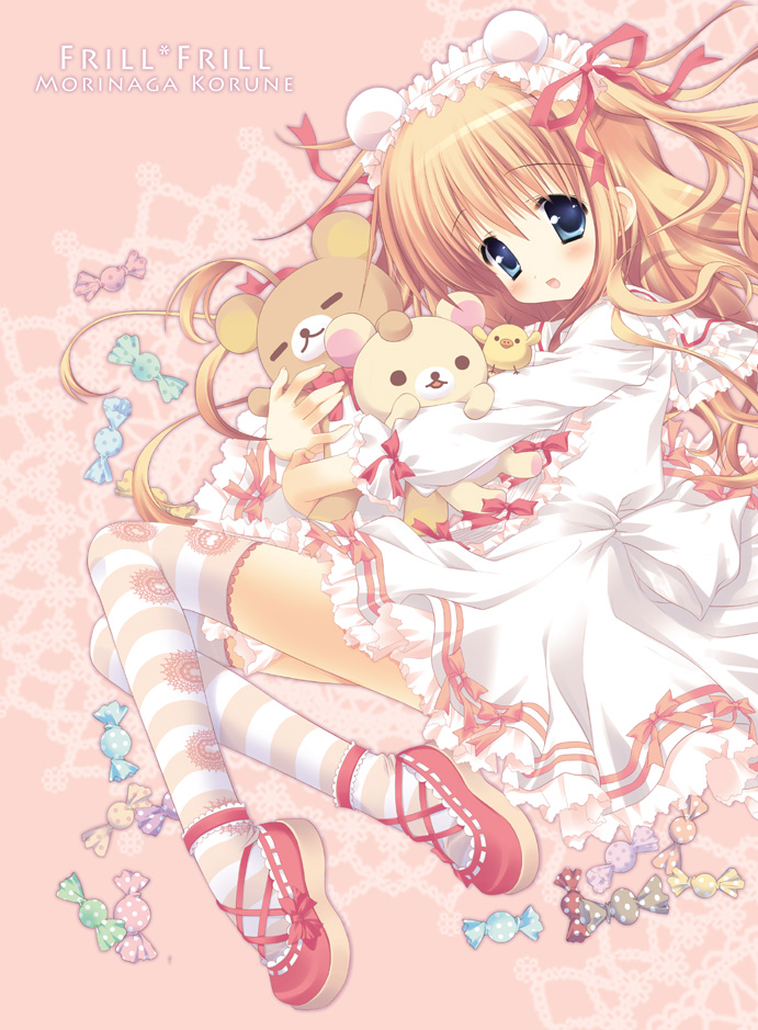 rilakkuma, korilakkuma, and kiiroitori (original and 1 more) drawn by morinaga_korune