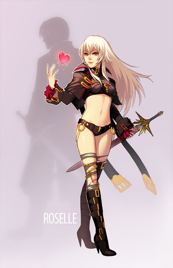 roselle vergerius and frantz kruger (rusty hearts) drawn by airuko_(justduet)