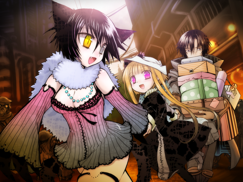 gii, kia, and ati (steampunk and 1 more) drawn by ooishi_ryuuko