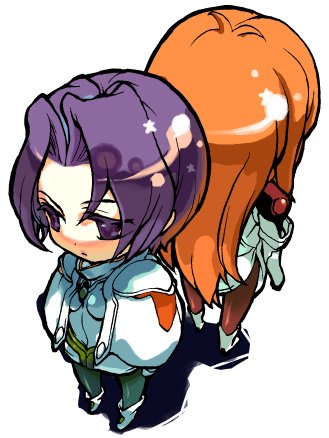 elhaym van houten and miang hawwa (xenogears) drawn by sagano_aoi