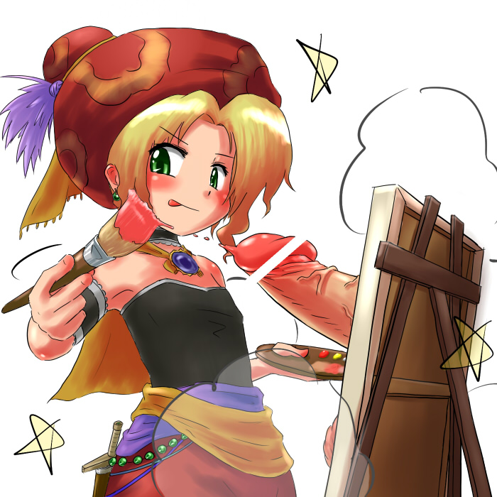 relm arrowny (final fantasy and 1 more) drawn by maru_isu