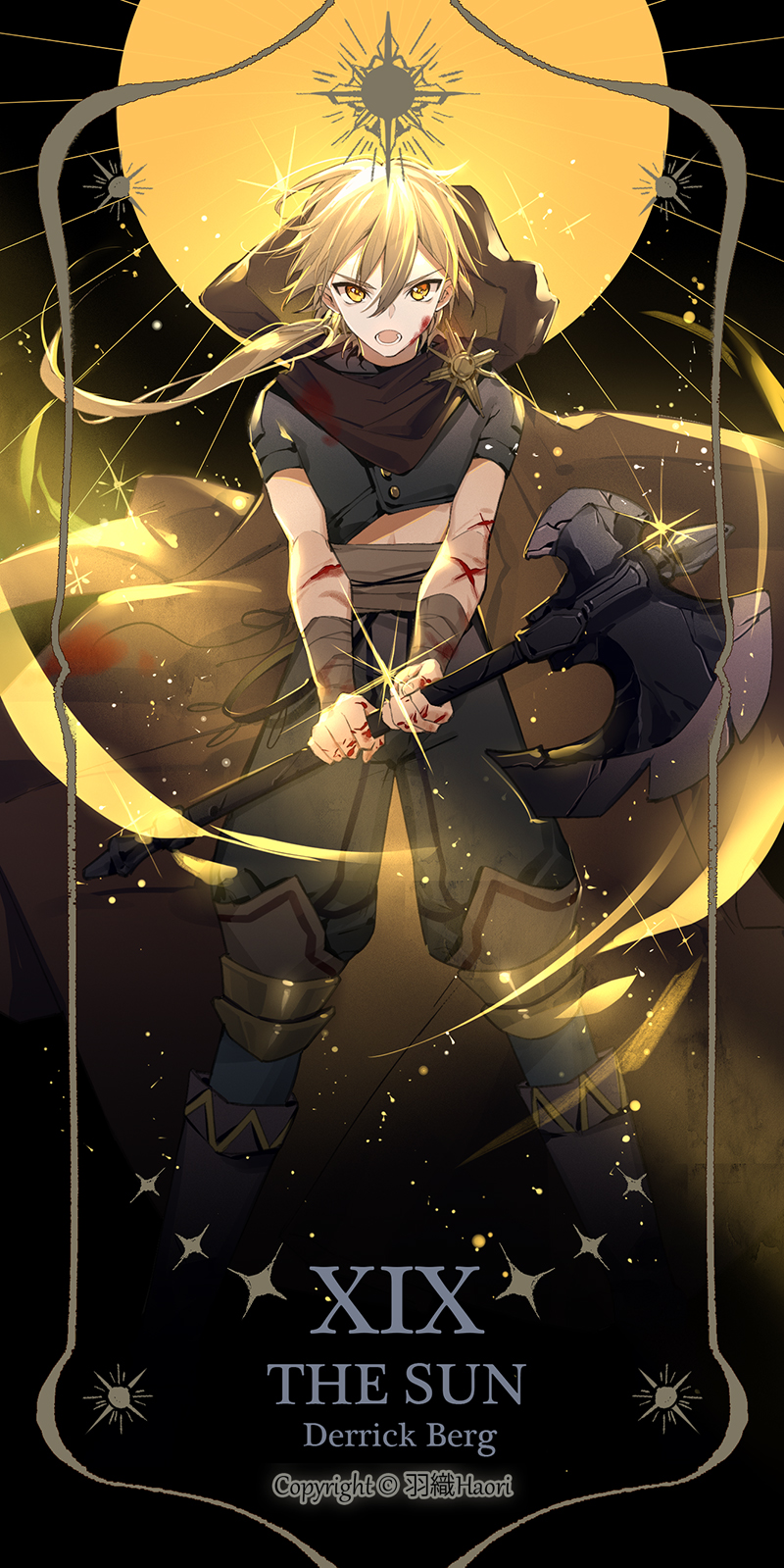derrick berg (lord of the mysteries) drawn by yuzhi