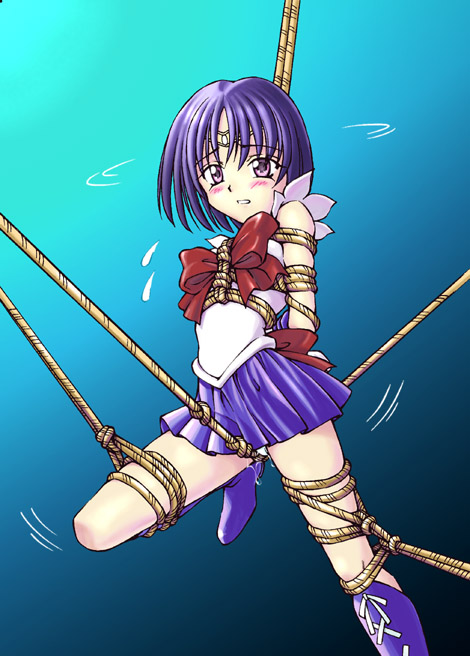 tomoe hotaru and sailor saturn (bishoujo senshi sailor moon) drawn by spark_utamaro