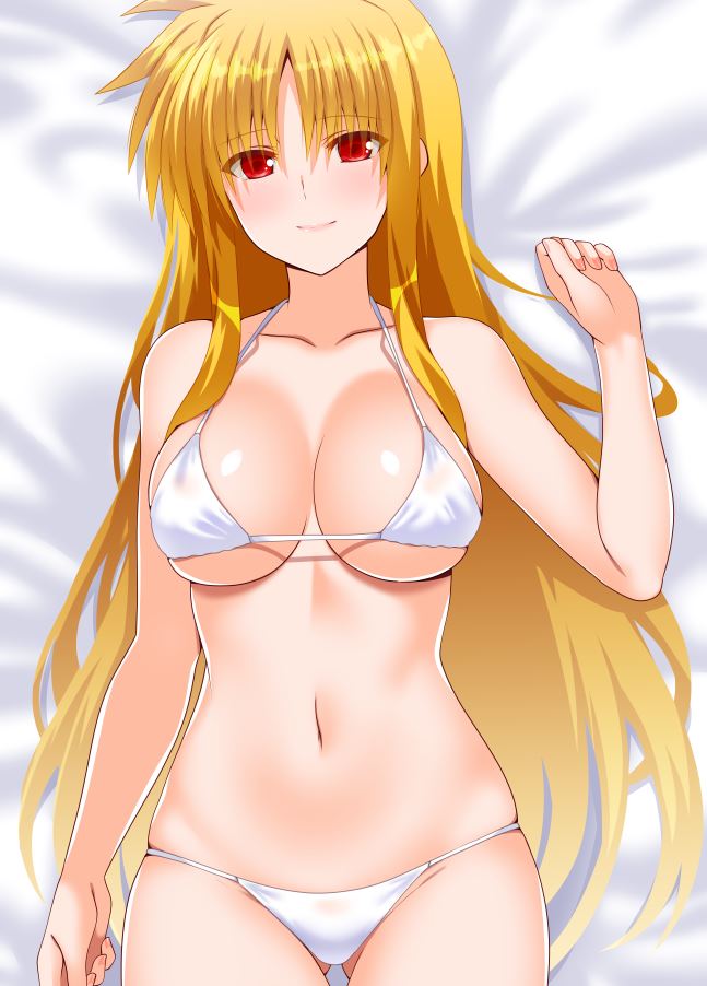 fate testarossa (lyrical nanoha and 1 more) drawn by engo_(aquawatery)