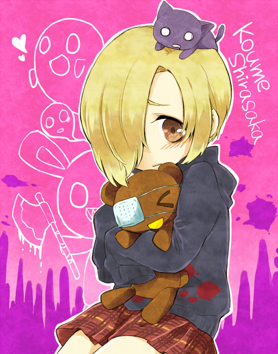 shirasaka koume (idolmaster and 1 more) drawn by ichika_(rainyrainy)