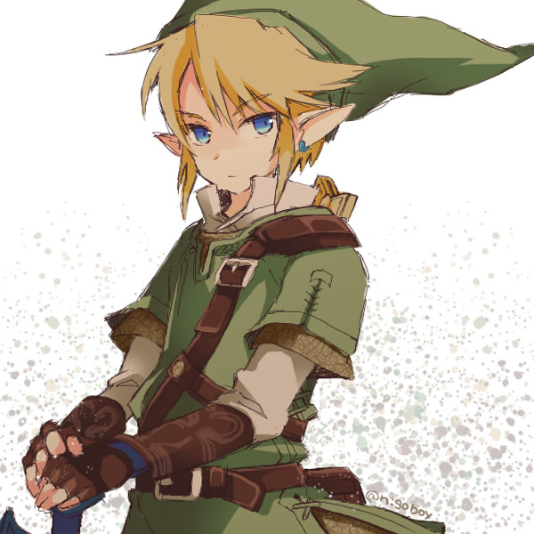 link (the legend of zelda and 1 more) drawn by n:go