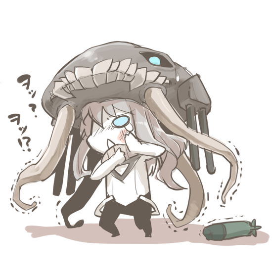 wo-class aircraft carrier (kantai collection) drawn by eiri_(eirri)