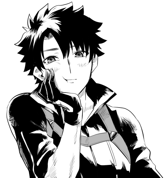 fujimaru ritsuka (fate and 1 more) drawn by metarogu