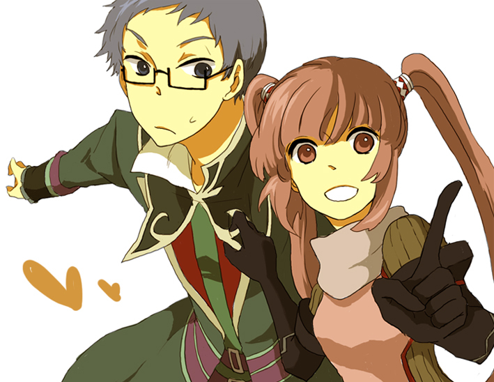 sophie and hubert ozwell (tales of and 1 more) drawn by semijima_(ftm513)
