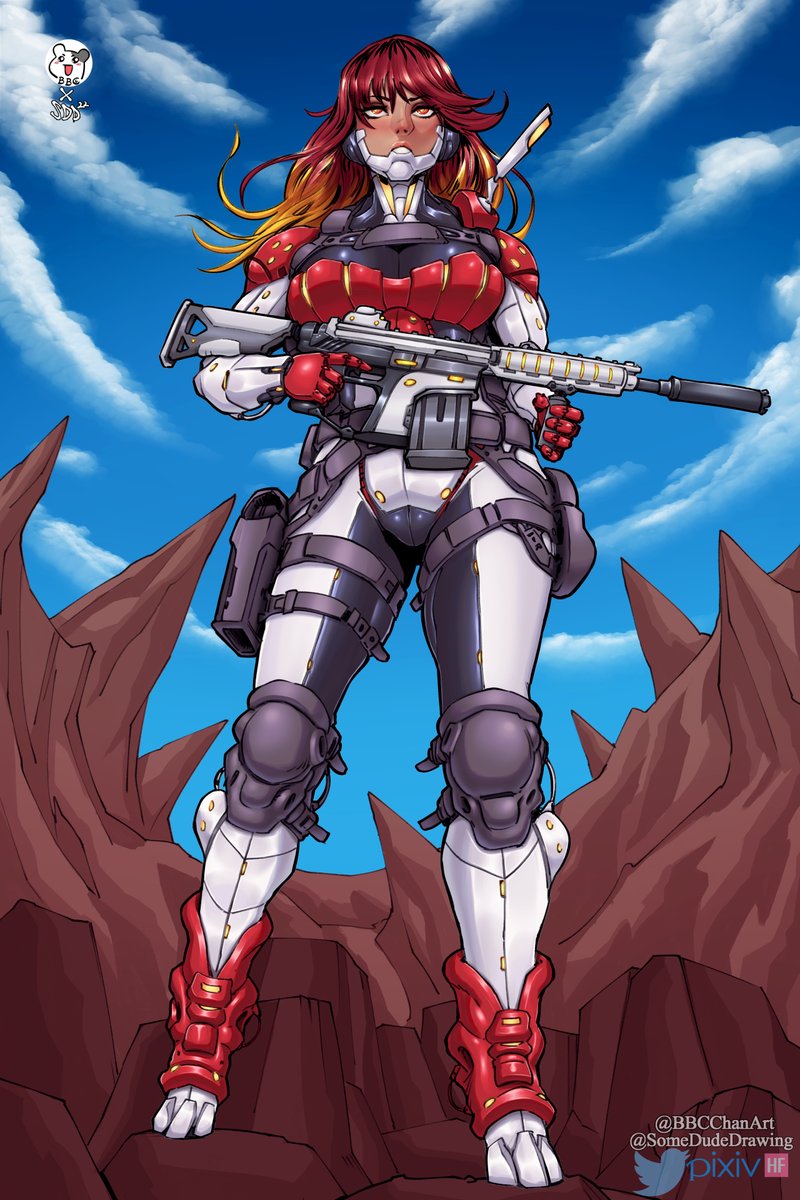 original drawn by bbc-chan and somedudedrawing