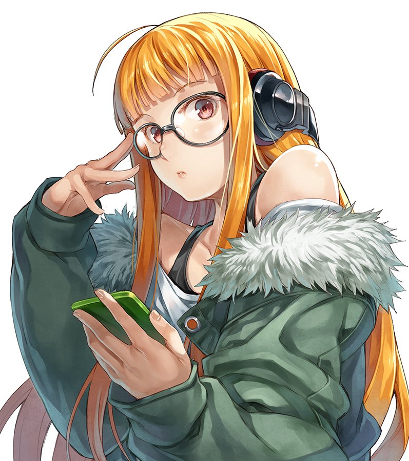 sakura futaba (persona and 1 more) drawn by hagure_keg
